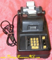Image for Underwood Sundstrand Adding Machine Electric10-Key Printing Calculator Model #449370 Vintage ca 1927-1950s WORKS <b><span style='color:red'> *****PARCEL POST SHIPPING INCLUDED – DOMESTIC ORDERS ONLY!***** </span></b><span style='color:purple'>